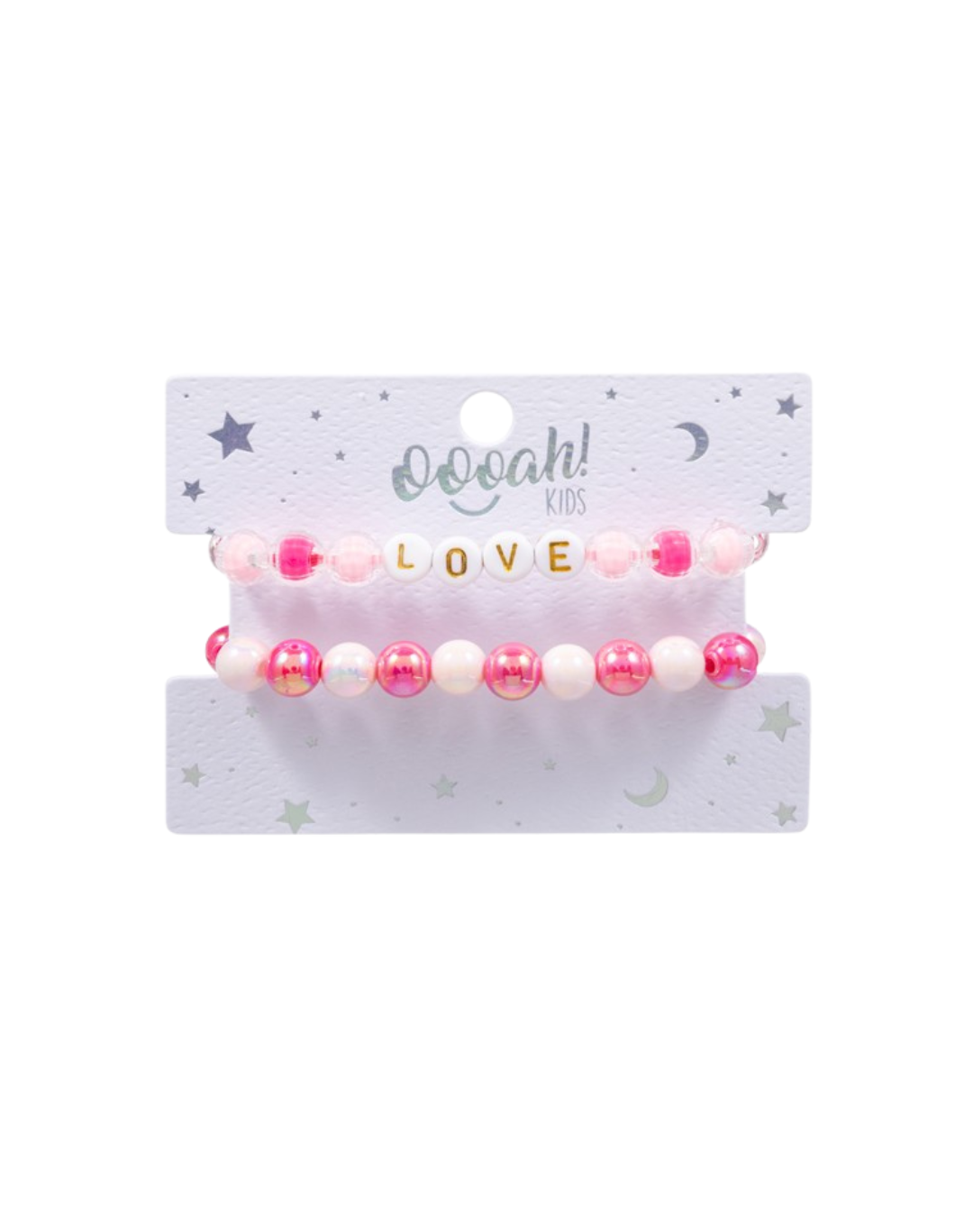 Love Beaded Stretch Kids Bracelet Set