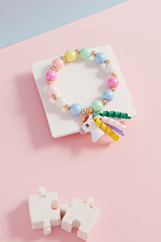 Unicorn Kids Stretch Bracelet