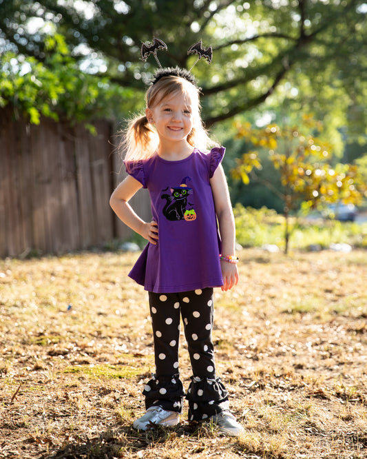 Midnight Meow Tunic & Pant Set *Pre-Order - Ships August 2026*
