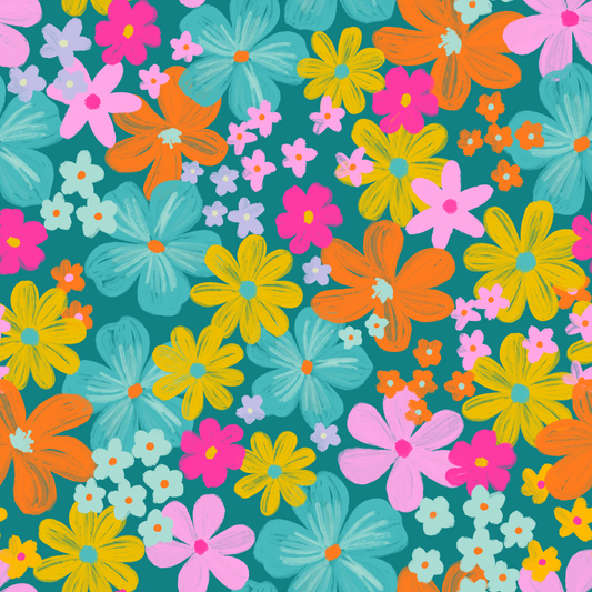 Flower Power Knit Pocket Tunic *Pre-Order - Ships July 2026*