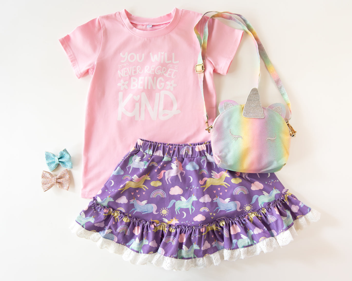 Cloud 9 Tee & Skort Set (Ready to Ship)