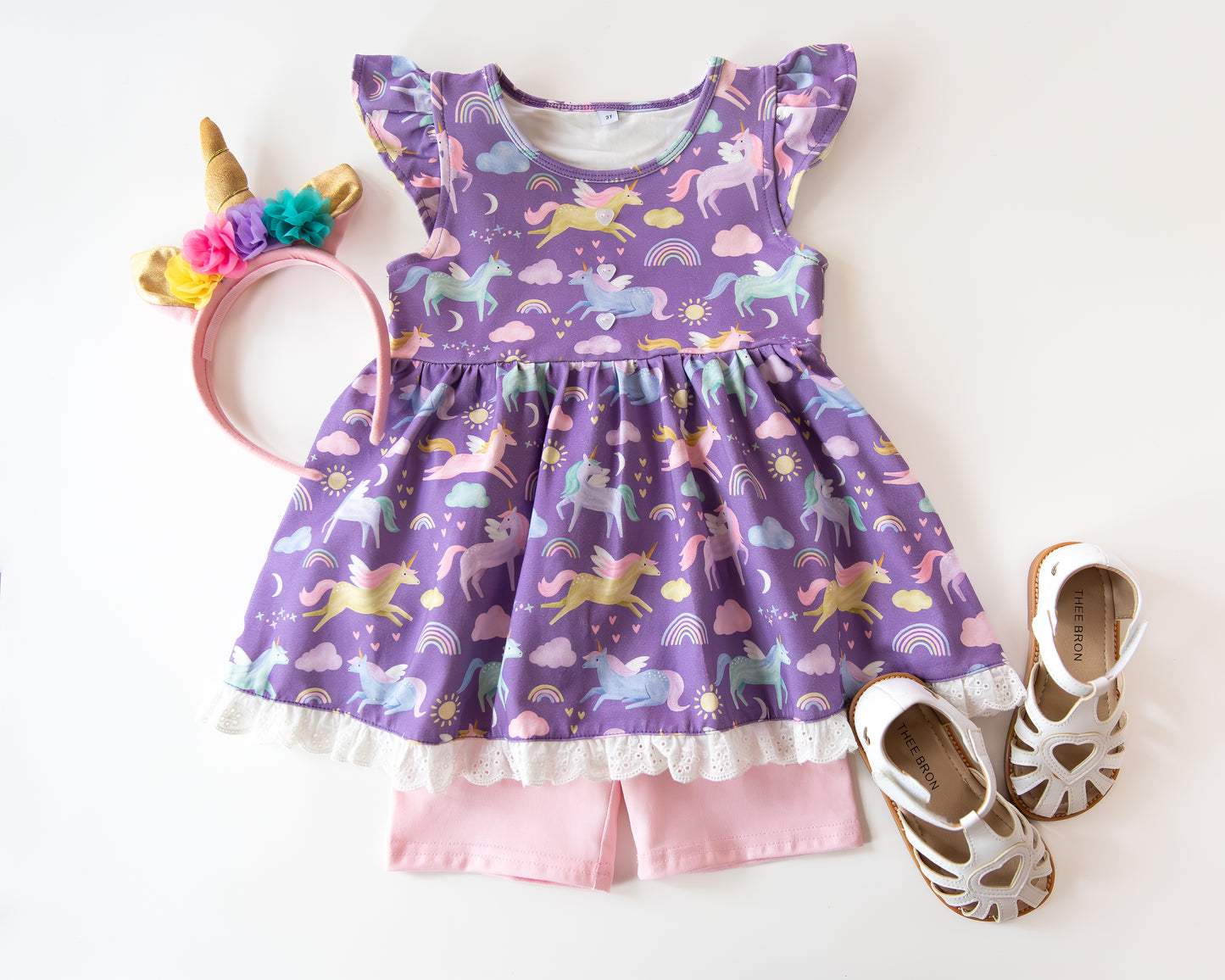 Cloud 9 Tunic & Short Set (Ready to Ship)