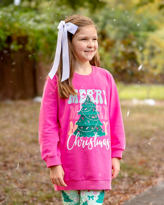Merry, Merry Girls Sweatshirt & Legging Set *Pre-Order*