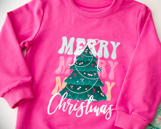 Merry, Merry Ladies Sweatshirt *Pre-Order*