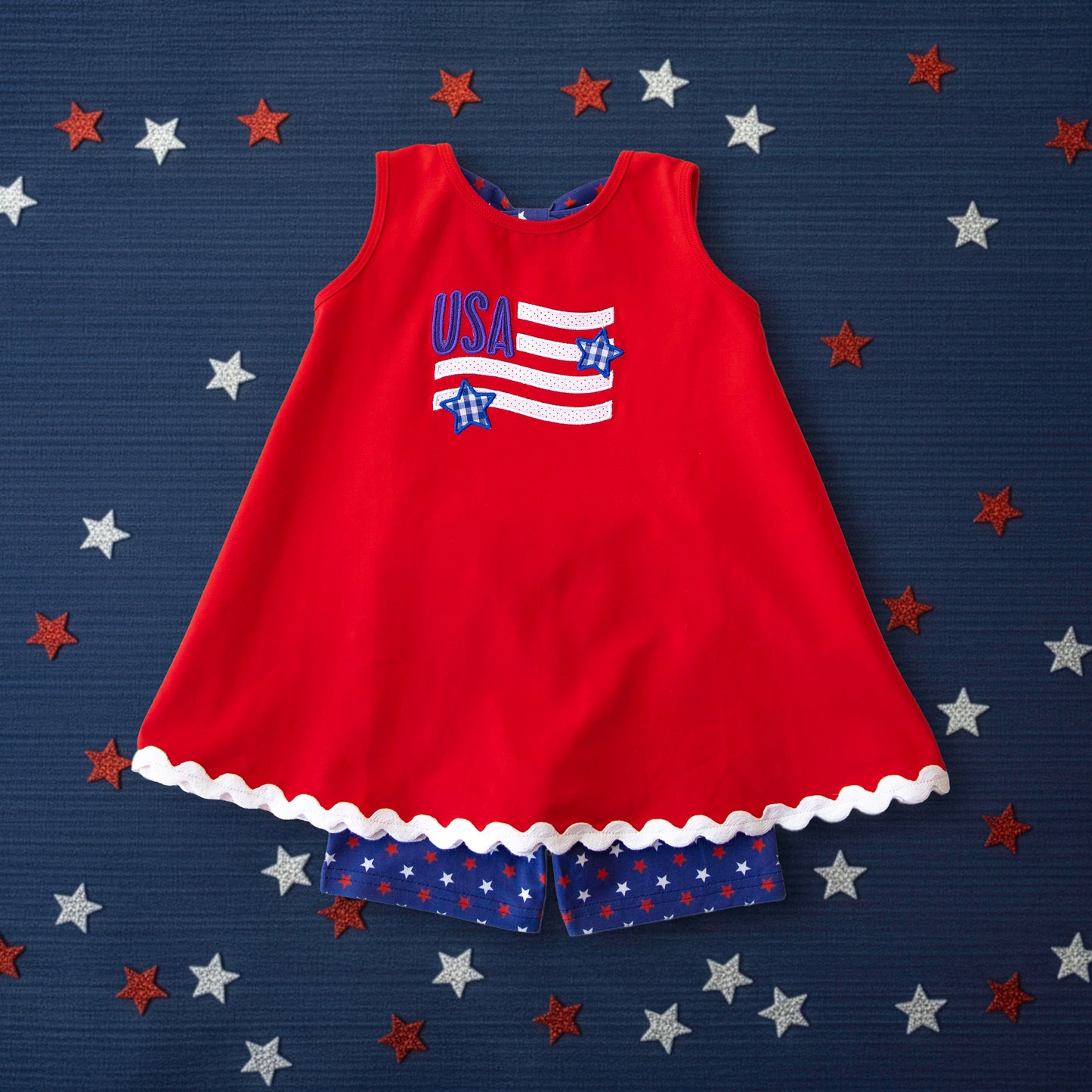 US of A Tunic & Short Set *Pre-Order - Ships April 2026*