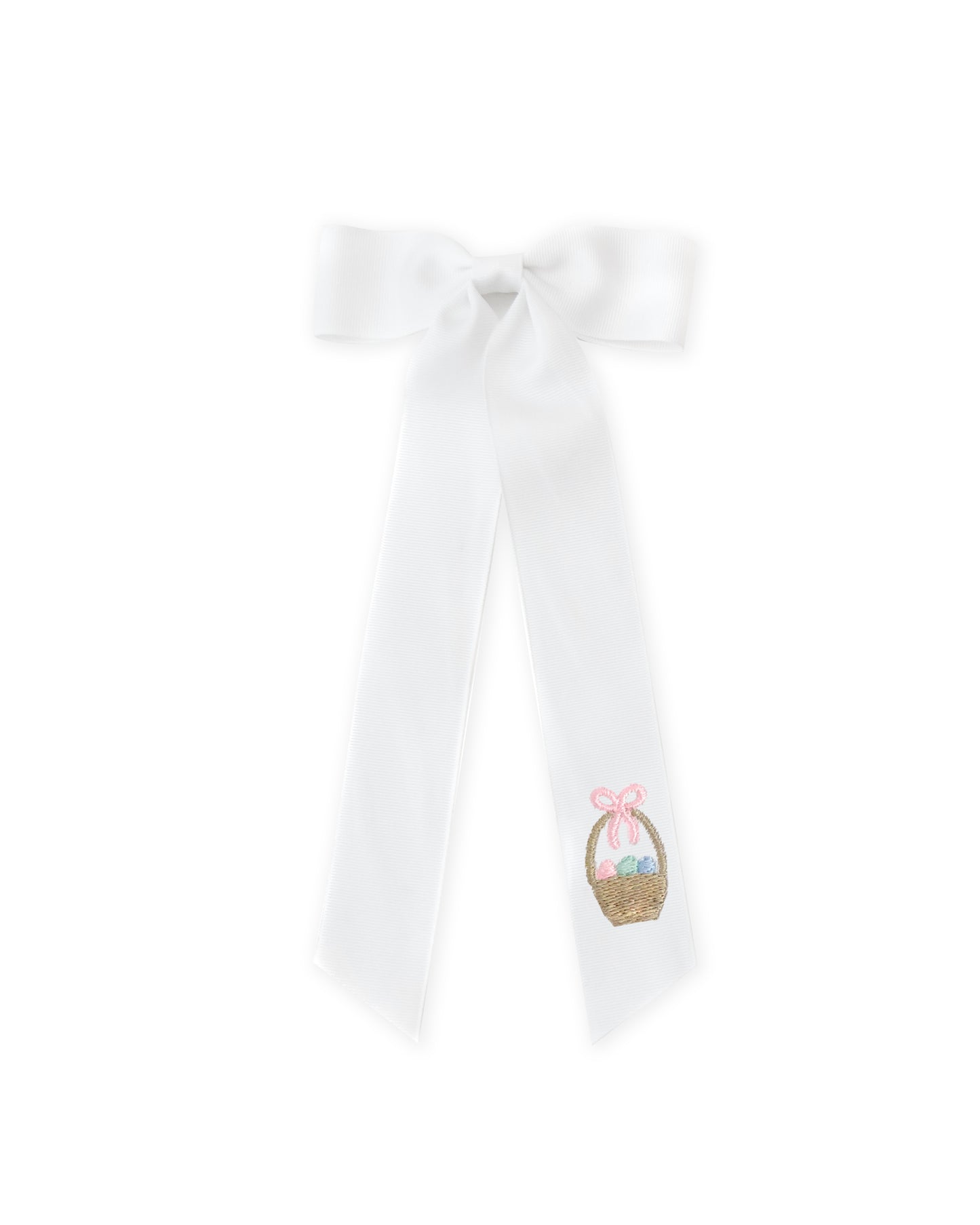 Hoppin' Along Easter Basket Hair Bow
