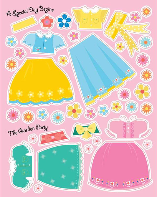 Princesses: Dress-Up Sticker Book