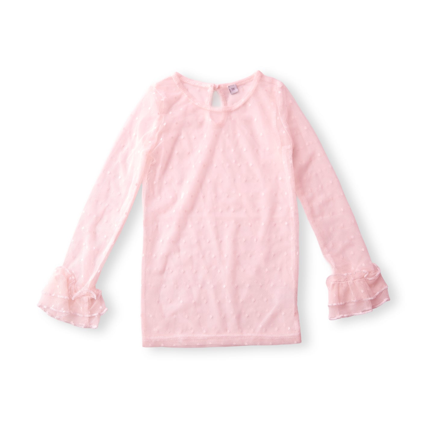Rosaline Pink Mesh Layering Top *Pre-Order - Ships September 2026*