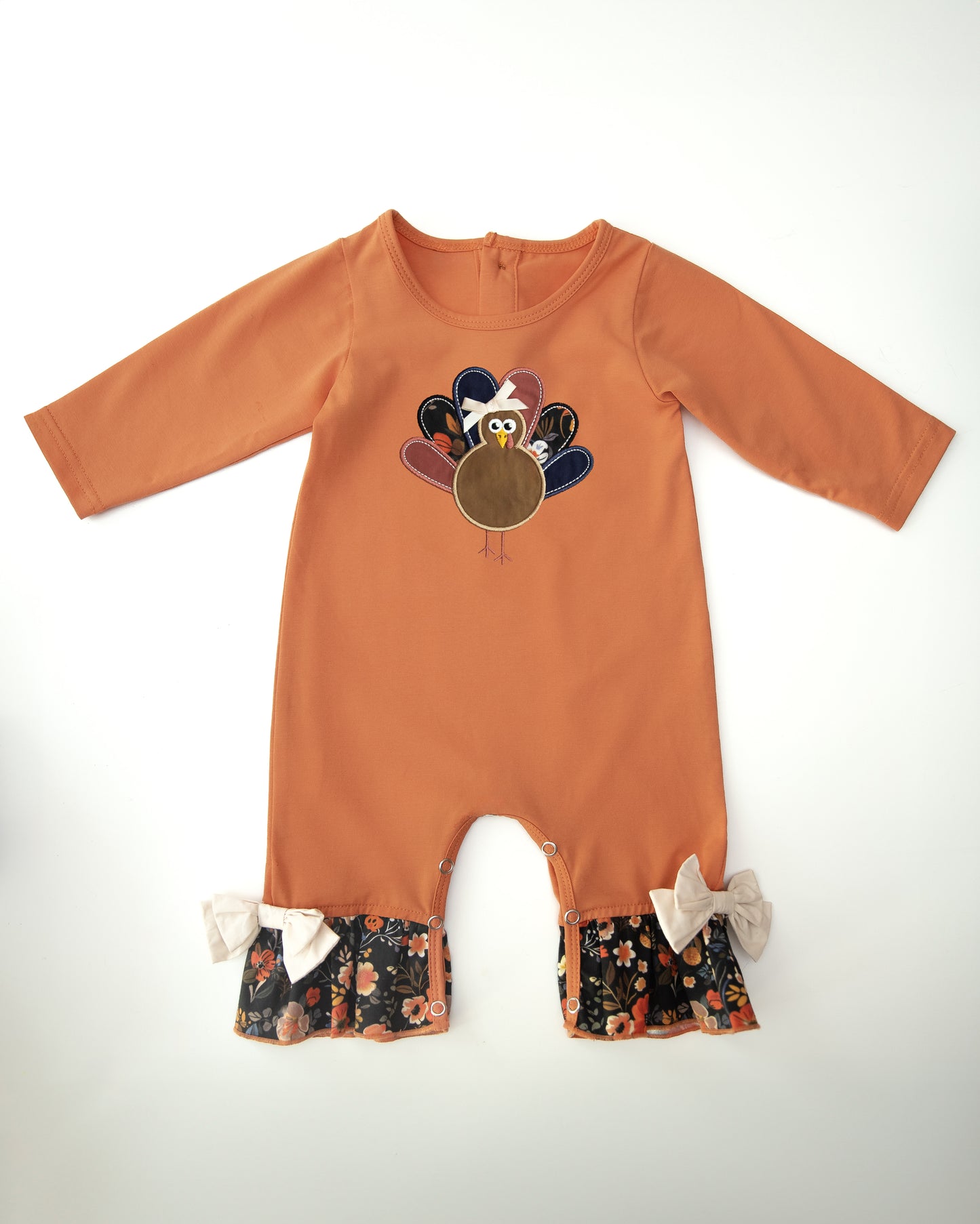 Turkey Trot Romper *Pre-Order - Ships October 2025*