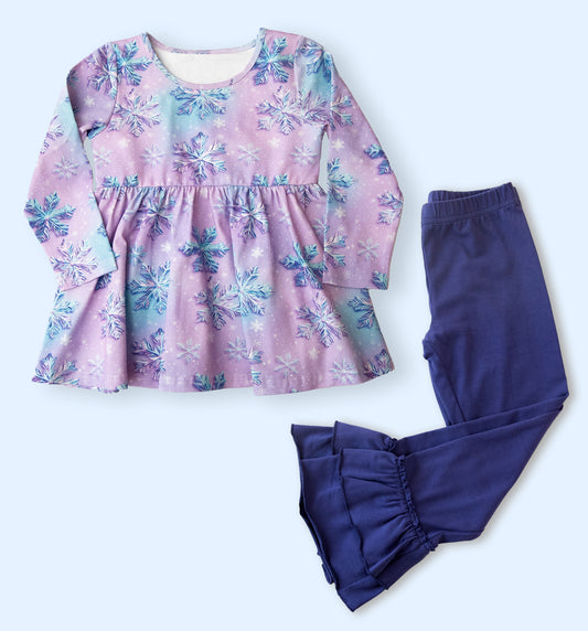 Snowflake Magic Knit Top (Ready to Ship)