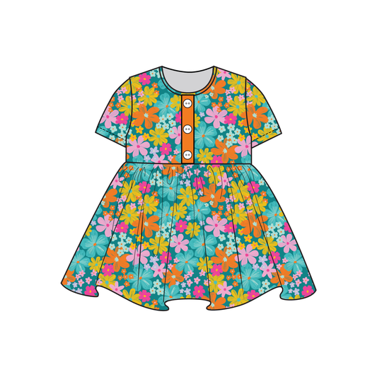 Flower Power Knit Pocket Tunic *Pre-Order - Ships July 2026*