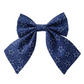 Navy Stars Hair Bow