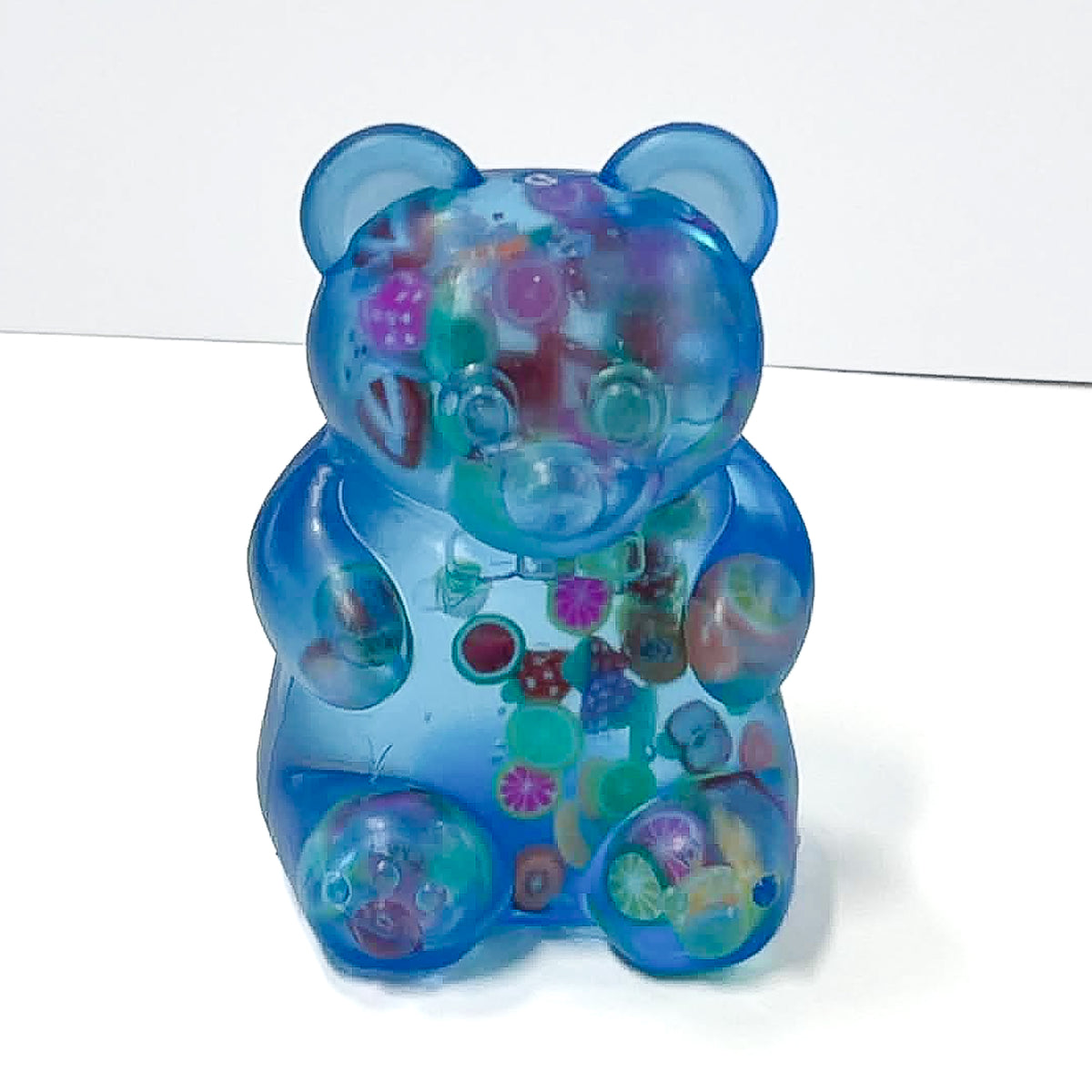 Sugar Squeeze Confetti Fruit Gummy Bear Squishy