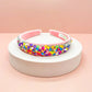 Candy Heart Confetti Headband