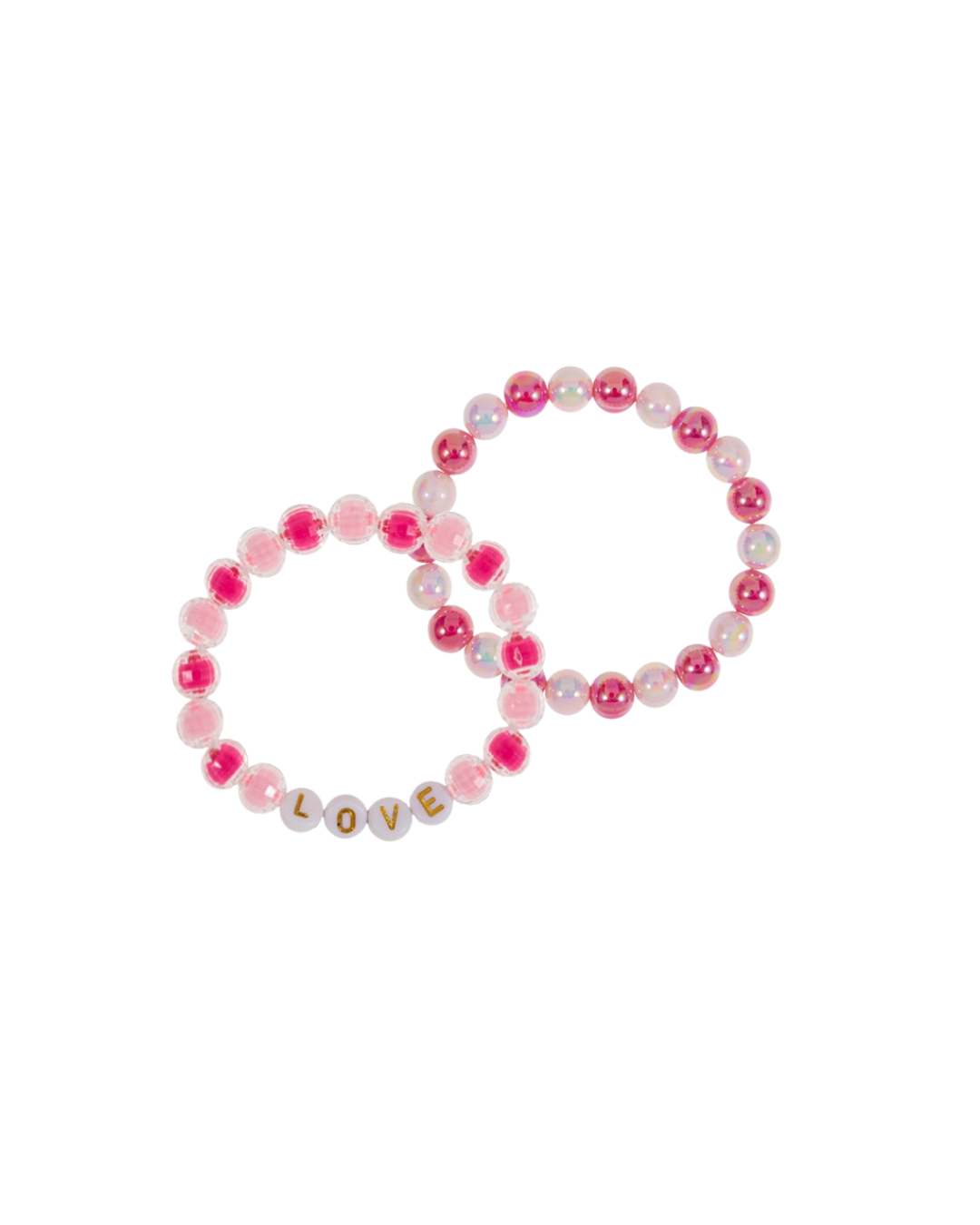 Love Beaded Stretch Kids Bracelet Set