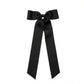 Black Long Tail Hair Bow