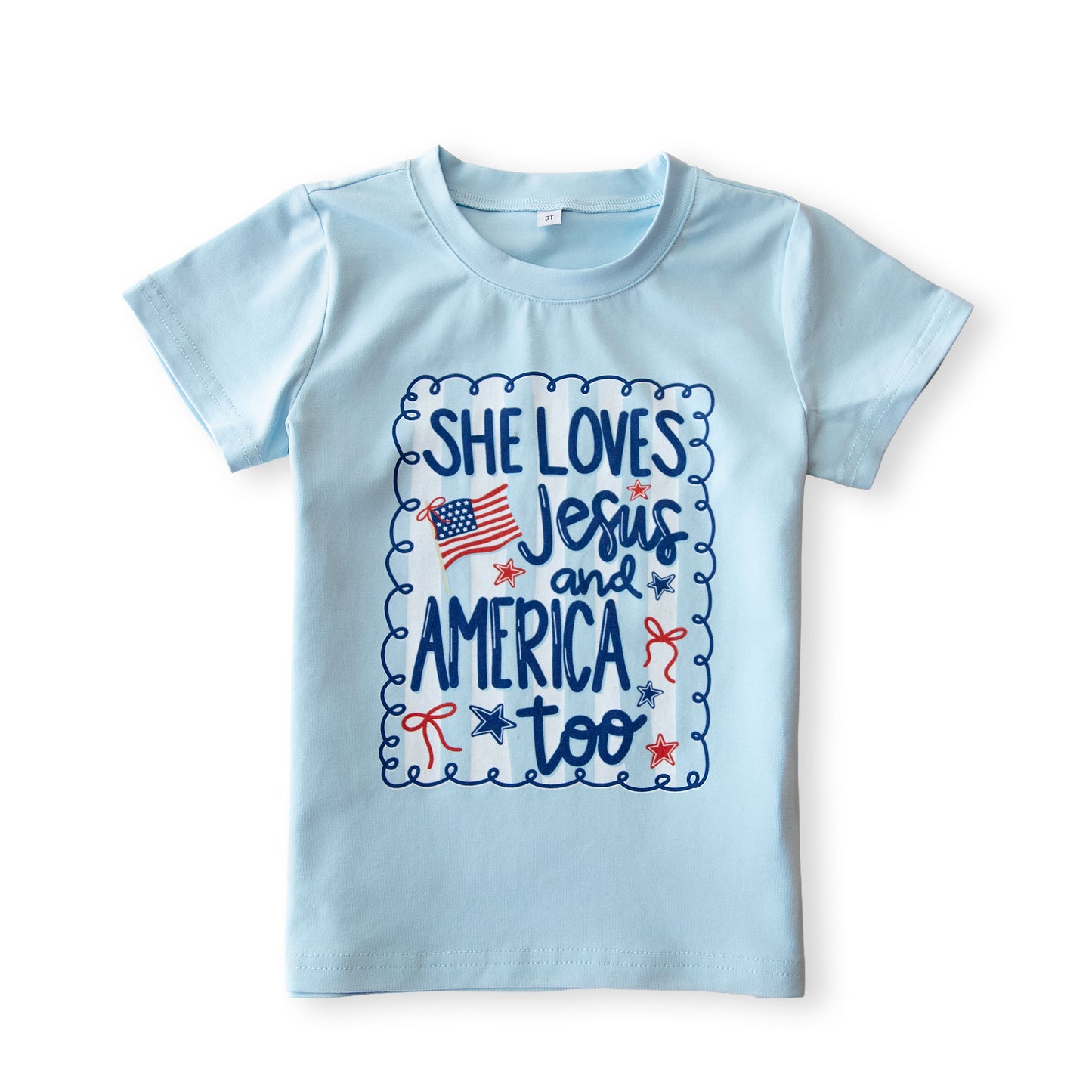 Faith & Freedom Kids Tee *Pre-Order - Ships June 2026*