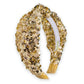 Gold Sequin Knot Headband