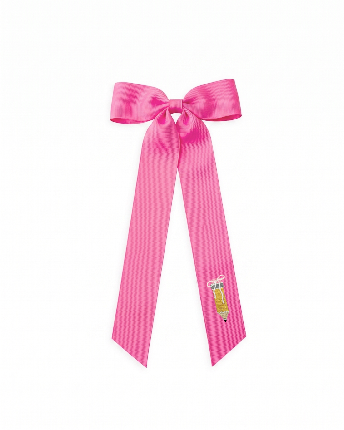 Bright Minds Embroidered Hair Bow