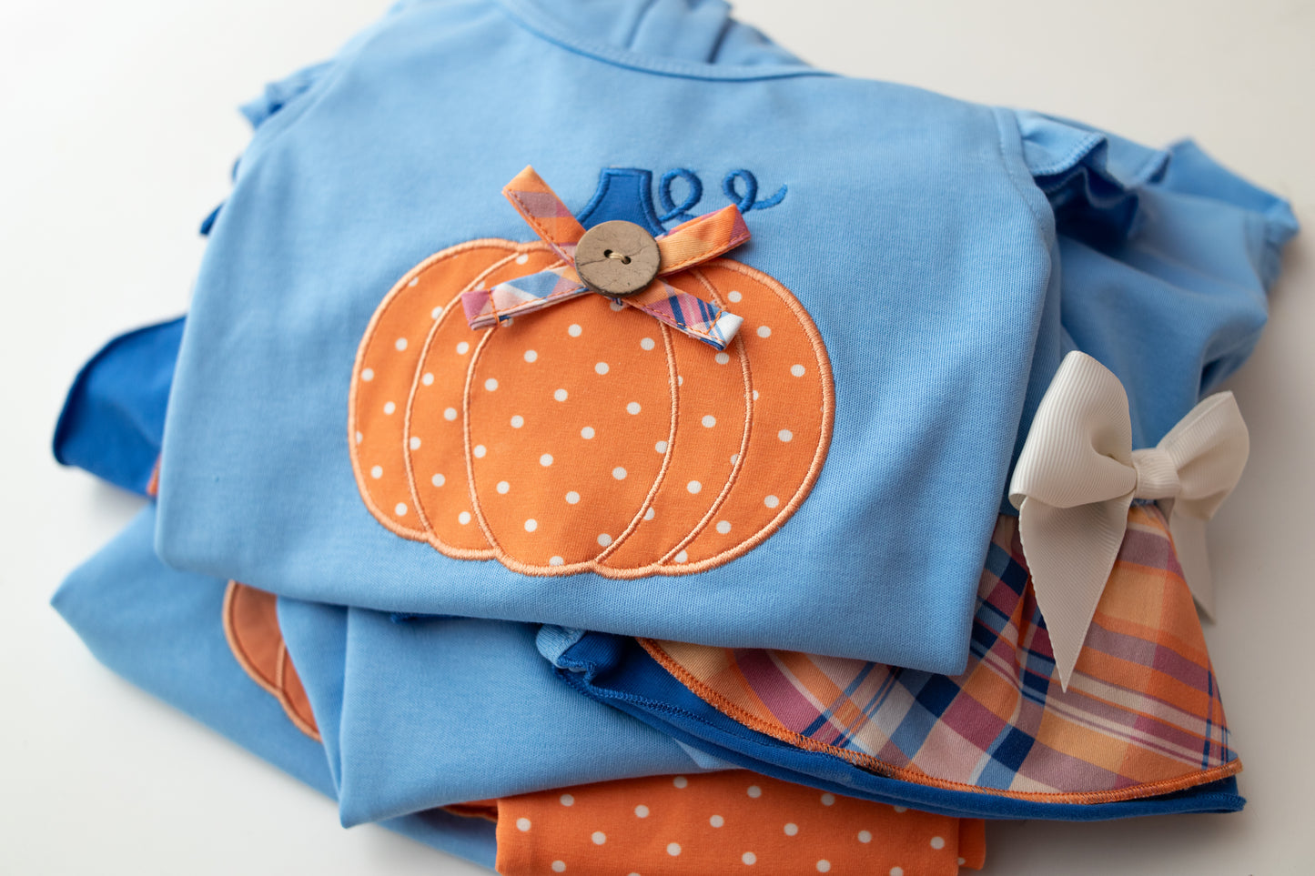 Little Pumpkin Romper * Pre-Order - Ships August 2026 *