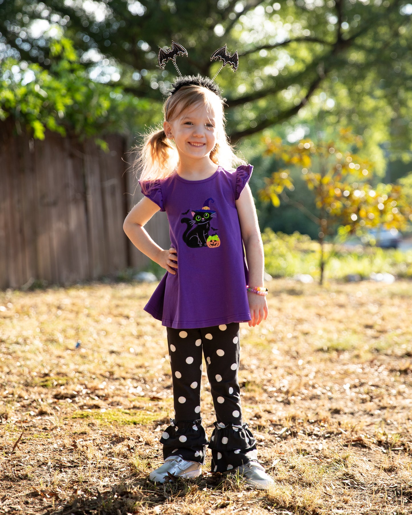 Midnight Meow Tunic & Pant Set *Pre-Order - Ships August 2026*