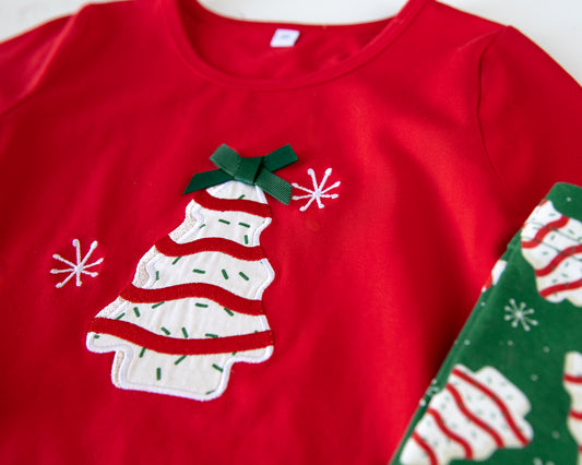O' Christmas Tree Cake Tunic & Legging Set *Pre-Order - Ships Late November/ Early December2026*