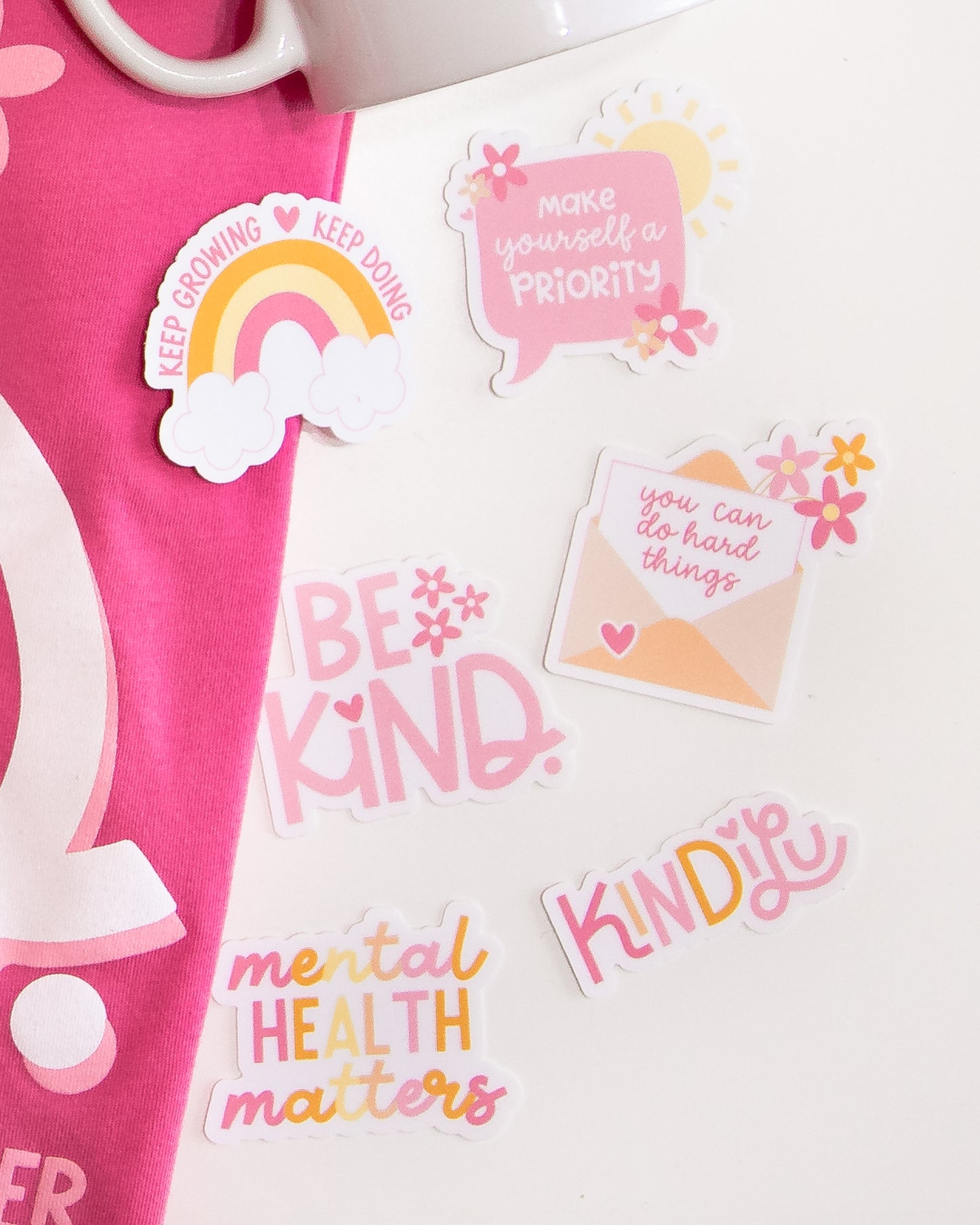 Kindilu Mental Health Sticker Pack (Ready to Ship)