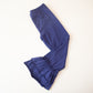 Navy Knit Ruffle Pant (Ready to Ship)