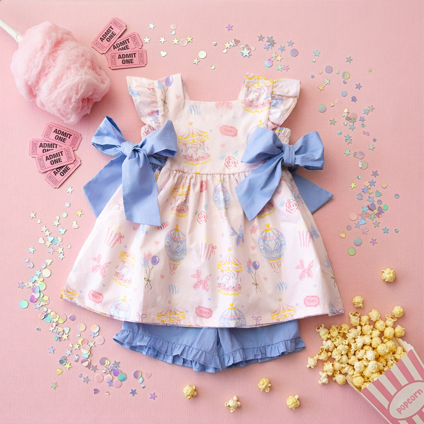 Magical Day Pinafore & Short Set *Pre-Order - Ships June 2026*