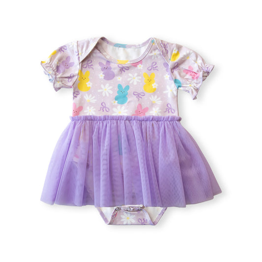 Be Hoppy Skirted Onesie (Ready to Ship)