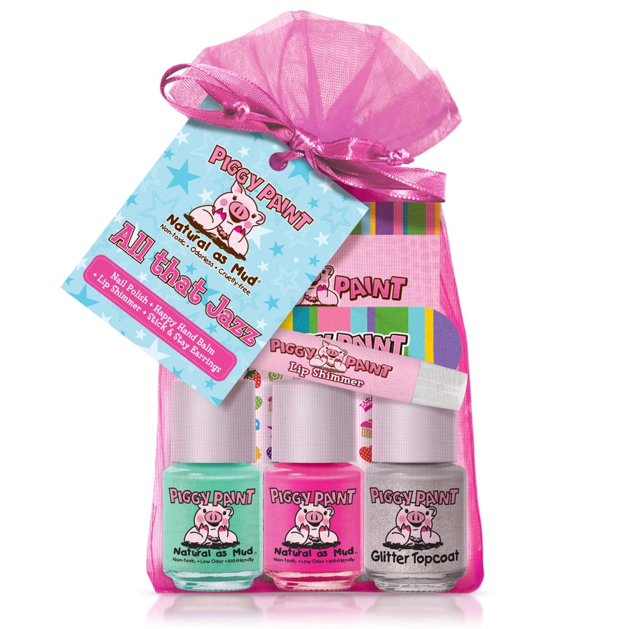 All That Jazz Gift Set - Piggy Paint Non-Toxic Kids Nail Polish