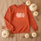 Patchwork Pumpkin Adult Sweatshirt - Ready to Ship