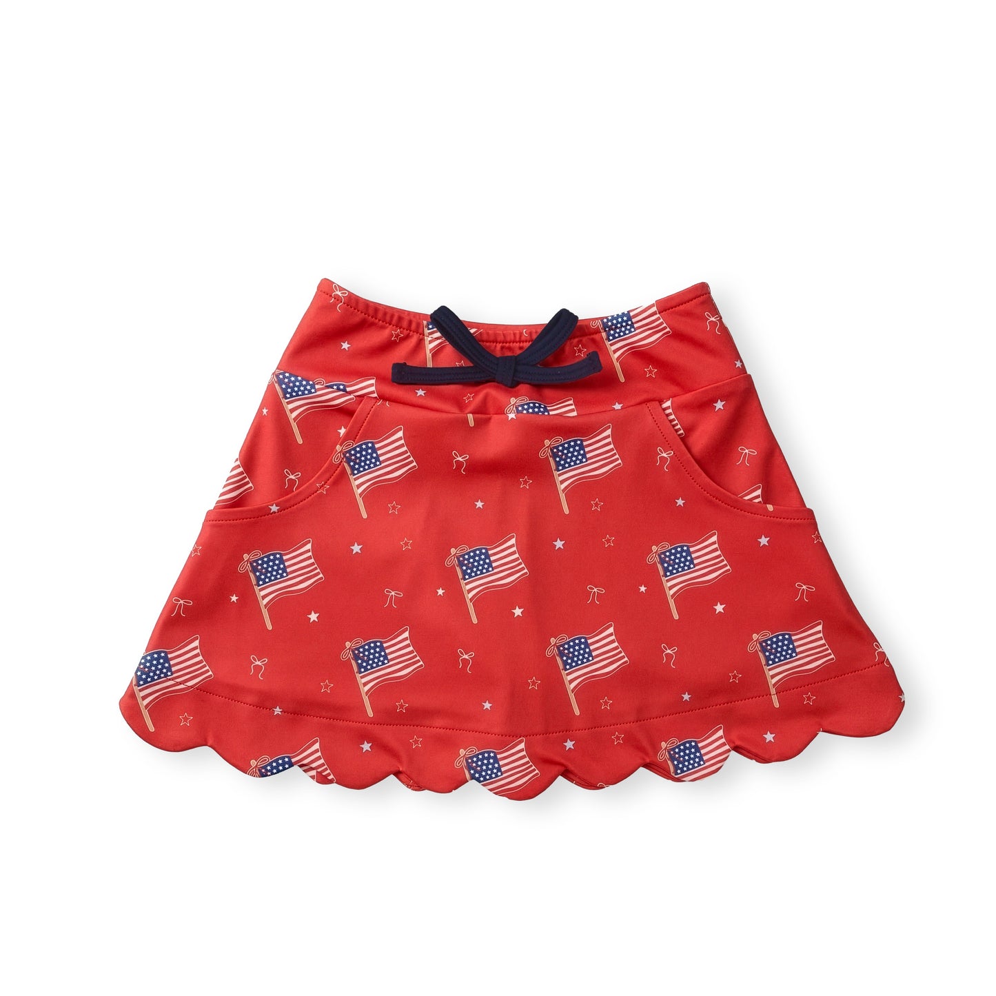 Classic Cutie Flag Print Skort *Pre-Order - Ships June 2026*