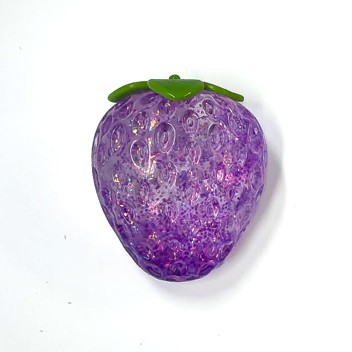 Sugar Squeeze Glitter Strawberry Squishy