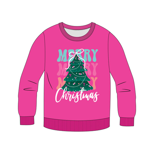 Merry, Merry Ladies Sweatshirt *Pre-Order*