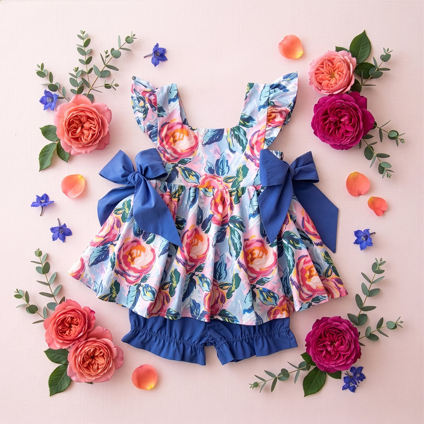 Rosaline Pinafore & Bloomer Set *Pre-Order - Ships September 2026*