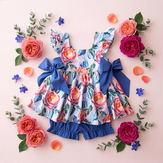 Rosaline Pinafore & Bloomer Set *Pre-Order - Ships September 2026*
