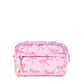 Pink Bow Quilted Zipper Pouch