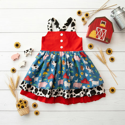 Farm Friends Dress *Pre-Order - Ships June 2026*