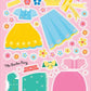 Princesses: Dress-Up Sticker Book
