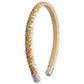 Gold Glitter Thin Headband