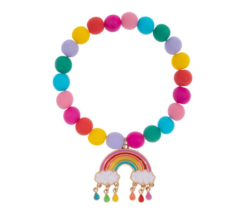 Rainbow Kids Stretch Bracelet