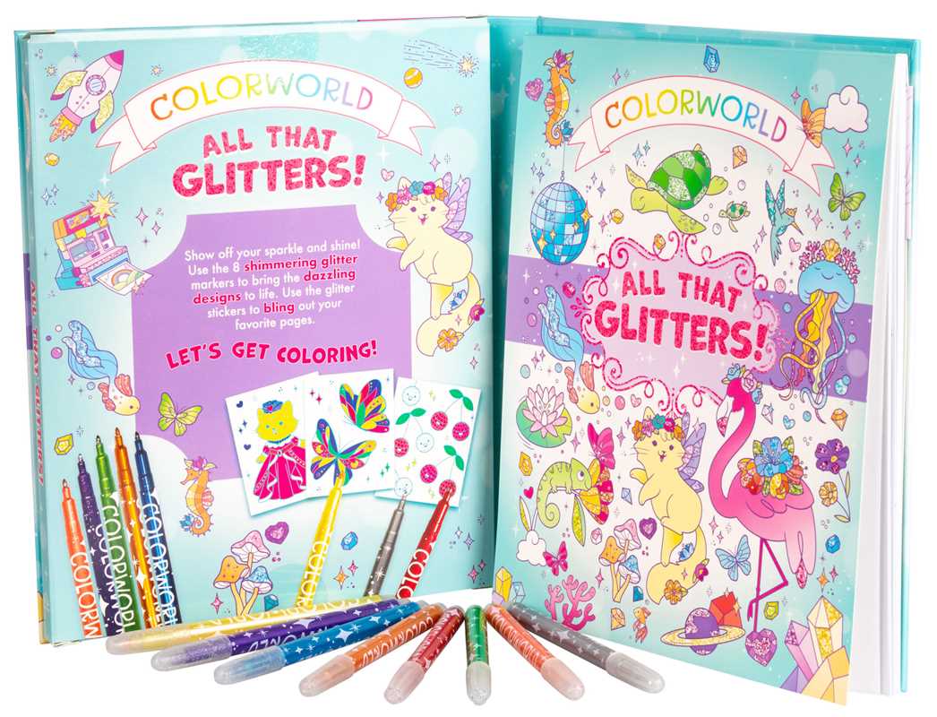 Colorworld: All That Glitters Coloring Kit