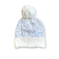 White Sequin Beanie
