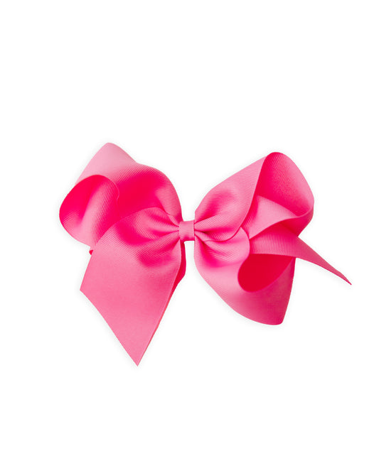 Hot Pink Classic Hair Bow