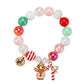 Festive Reindeer & Candy Cane Bracelet (Kids)