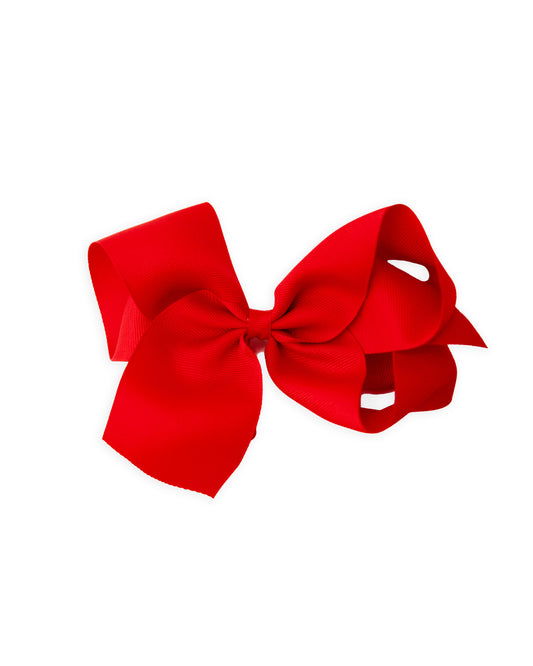 Red Classic Hair Bow