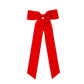 Red Long Tail Hair Bow