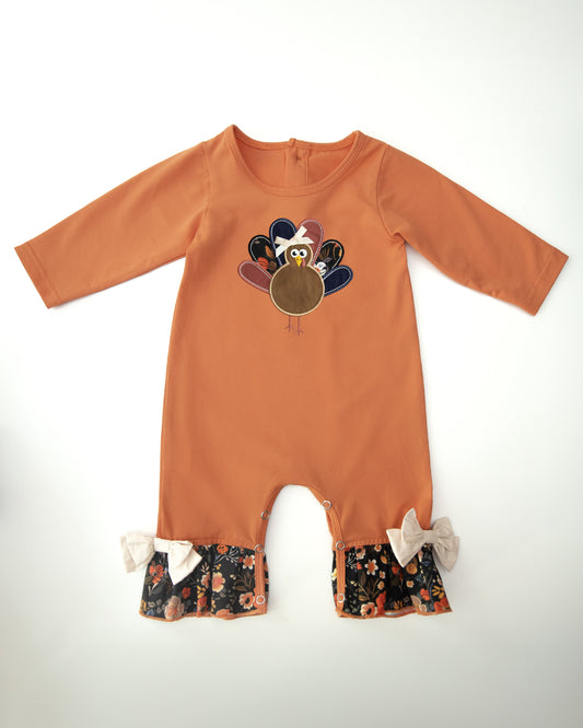 Turkey Trot Romper *Pre-Order - Ships October 2025*