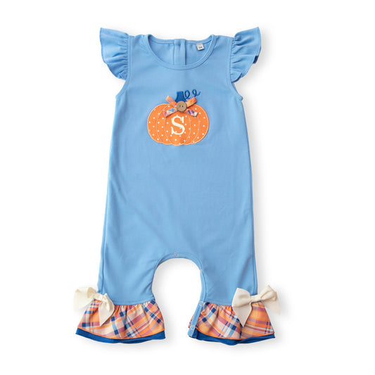 Little Pumpkin Romper * Pre-Order - Ships August 2026 *